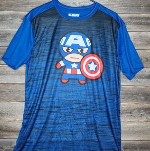 Marvel Baby Captain America Men's Shirt